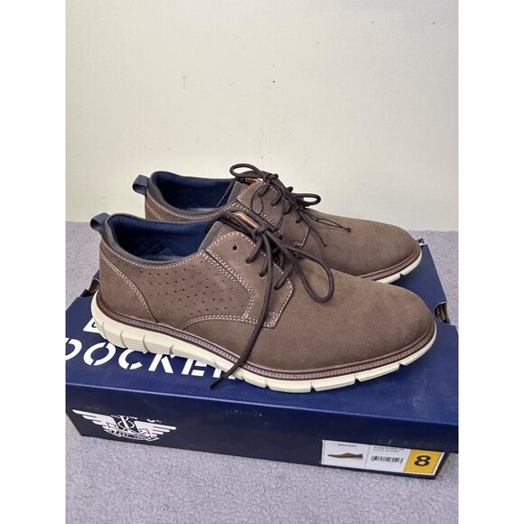 Dockers Men's fontera 24 Lace Up Casual Dress Shoe Size 8M NIB Brown shoes - Picture 3 of 10